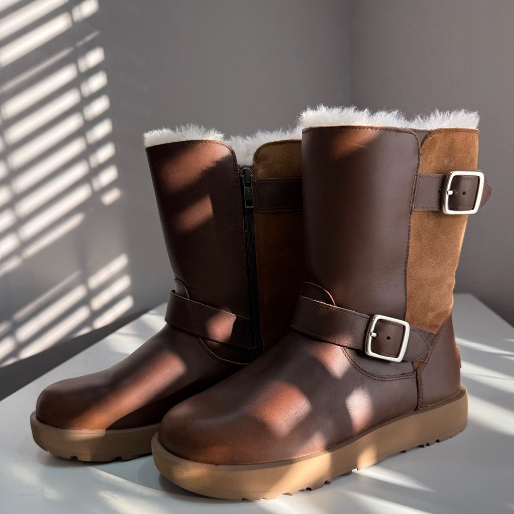 UGG Breida waterproof Chestnut boots